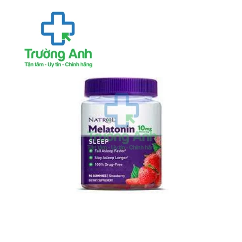 Natrol Melatonin 10mg - Hỗ trợ chứng mất ngủ hiệu quả